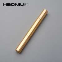 Hot sale 2ml empty plastic aluminum twist cosmetic pen for teeth whitening gel, lipgloss ,concealer