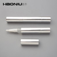 4ml Aluminum Cosmetic Twist Pen Tube Packing with Brush tip