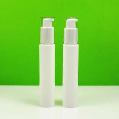 White color hand gel  pump  plastic cosmetic tube