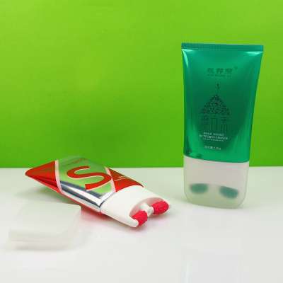 135ml  body cleansing massage cosmetic tube