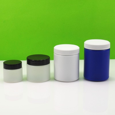 1oz 2oz 3oz 4oz 8oz 16 oz HDPE PE Poly Eco  friendly  medical  chemical cosmetic plastic jar