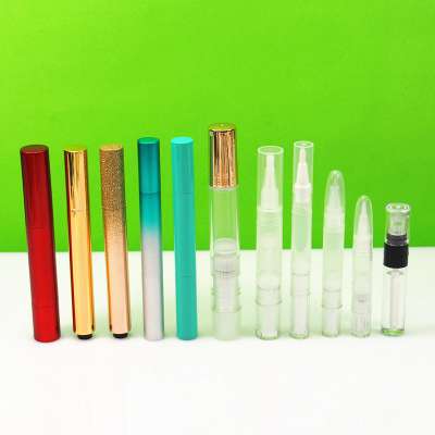 1ml 1.5ml 2ml 3ml 4ml 6ml plastic aluminum lip balm oil tube lip gloss oil tube