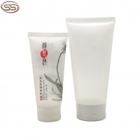 High quality cosmetic skin care plastic soft PE tube for cosmetic cleanser