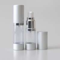 Empty plastic airless pump bottle cosmetic packaging vacuum bottle 30ml IN STOCK