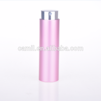 10ml gift aluminum round pink twisted perfume bottle wholesale