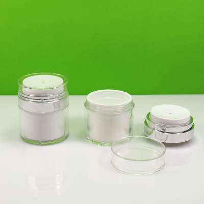 50g face cream airless plastic jar