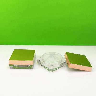 cosmetic square amazon hot sales clear 50g loose powder case